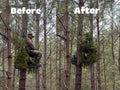 1 Tree Ninja- Natural Branch-Hunting Blind-(Faux Branches Not Included)